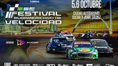 Festival Sudamericano de Velocidad horarios