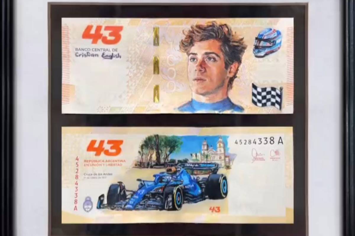 billete de franco colapinto