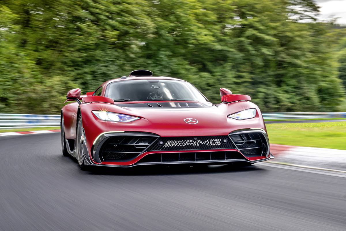 Mercedes-AMG ONE record nurburgring