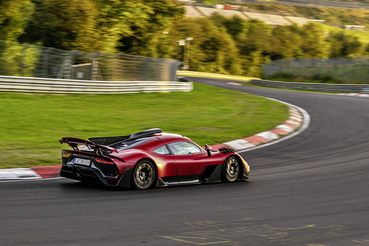Mercedes-AMG ONE record 