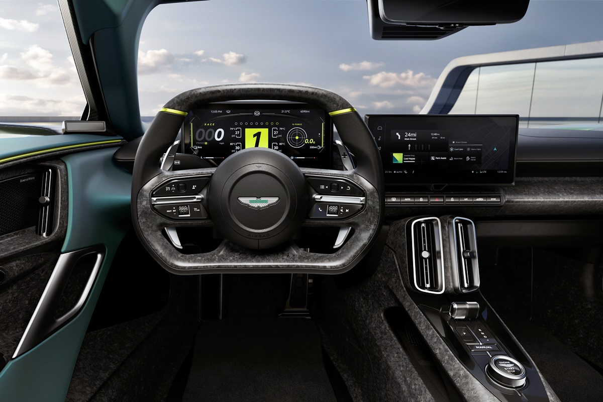 Aston Martin Valhalla interior 