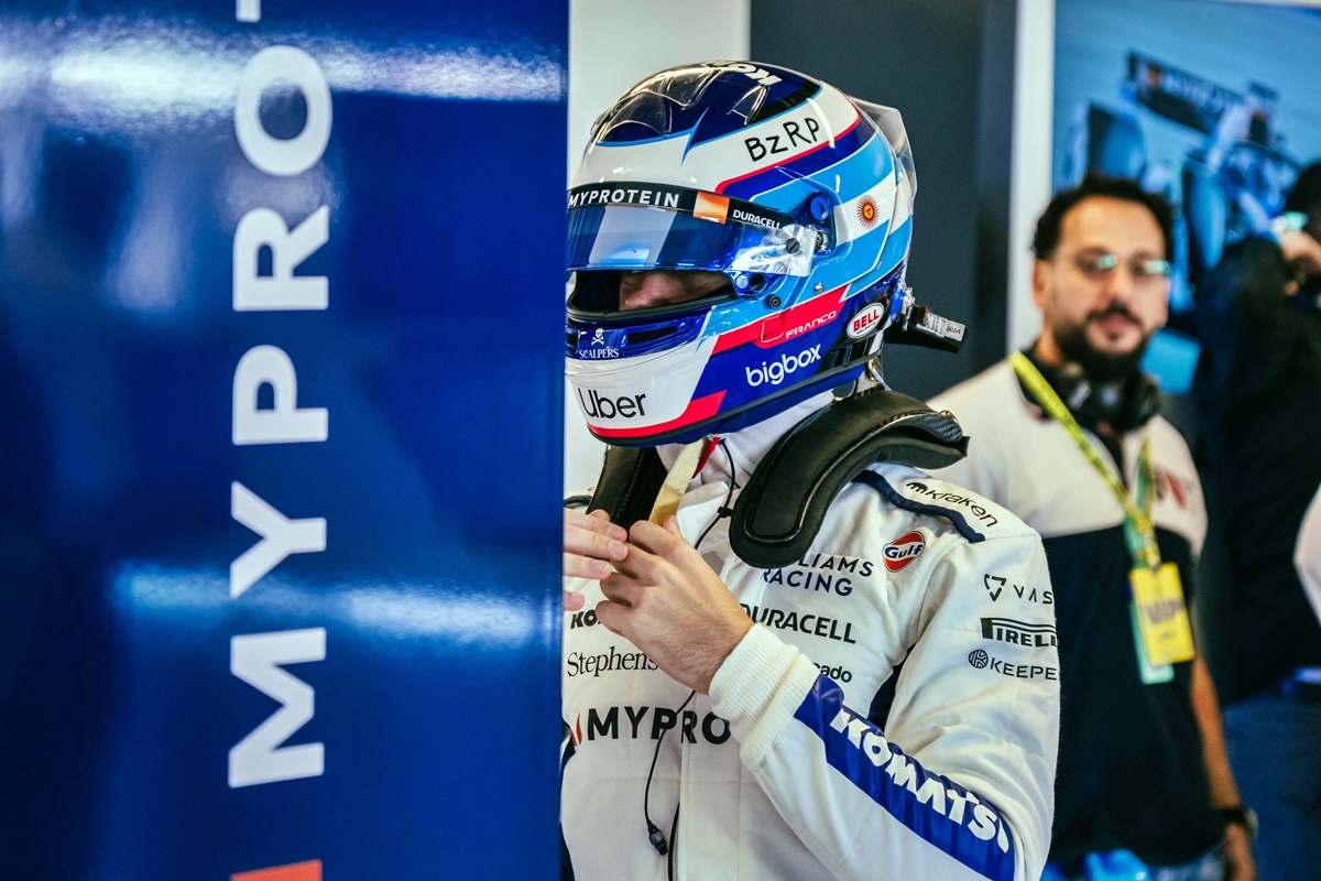 Franco Colapinto Abu Dhabi