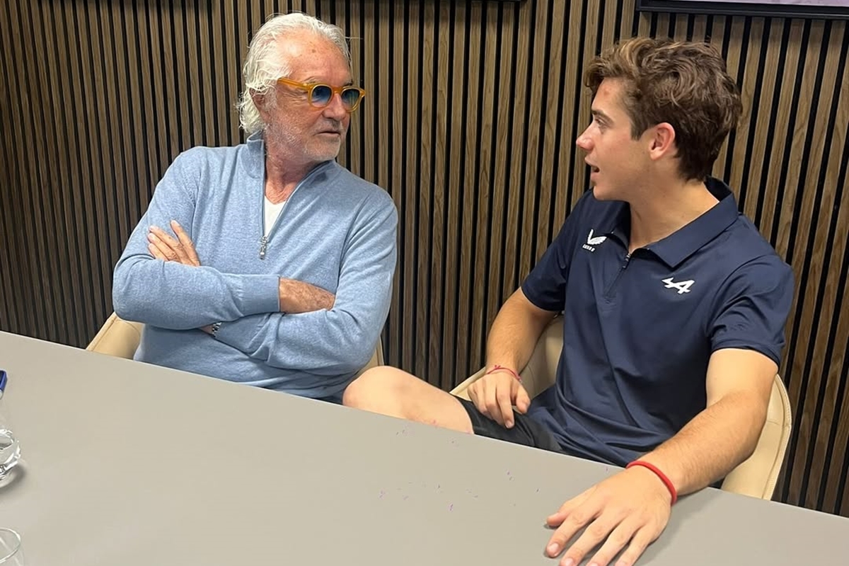 flavio briatore Franco Colapinto