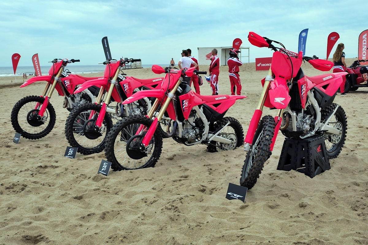 ¿Cuántas clases de motos Honda hay?
