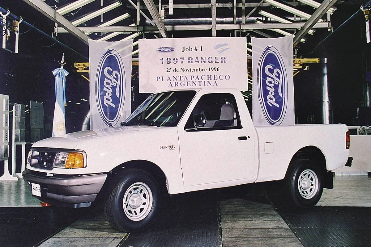 Historia de la Ford Ranger en Argentina