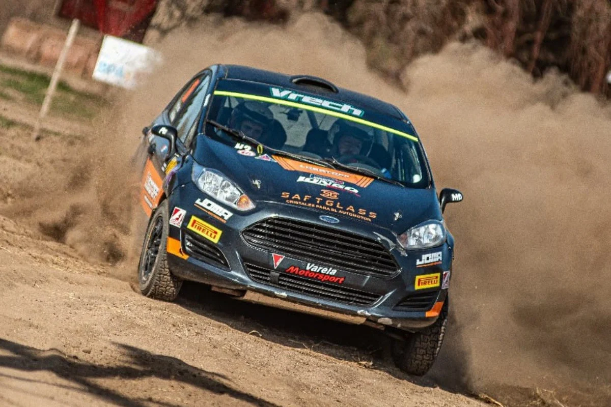 Nicolás Vrech y Fran Moldes, protagonistas de la Clase N/2 del Rally Regional Cordobés.