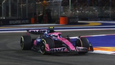 ¿Cómo terminó Colapinto en Singapur?