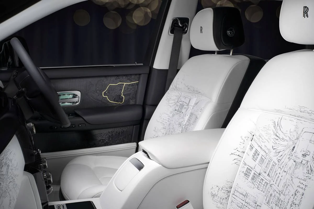 interior Rolls-Royce Phantom Centenary Private Collection 