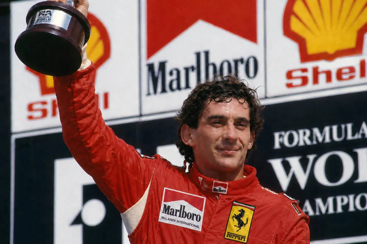 Ayrton Senna Ferrari