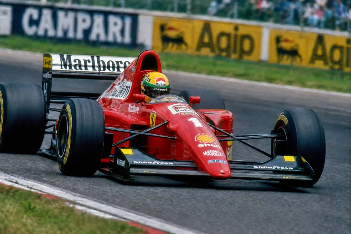 Ayrton Senna Ferrari