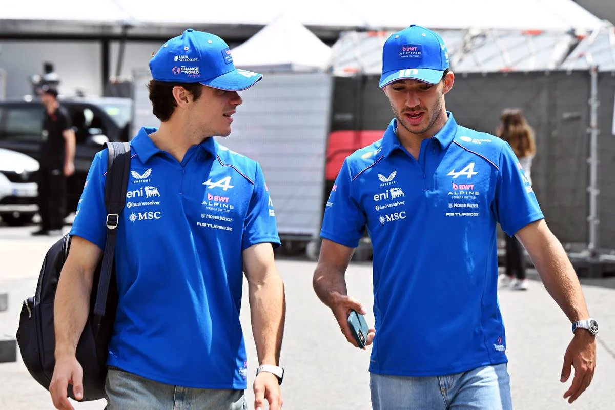 Franco Colapinto y Pierre Gasly Monaco