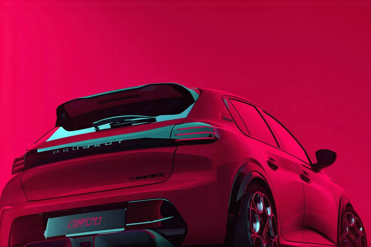 Peugeot E-208 GTi aleron