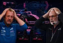 Flavio Briatore Steve Nielsen Alpine A526
