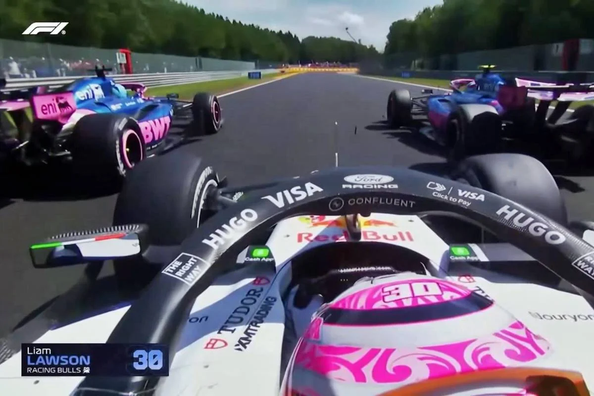 maniobra franco colapinto en spa 