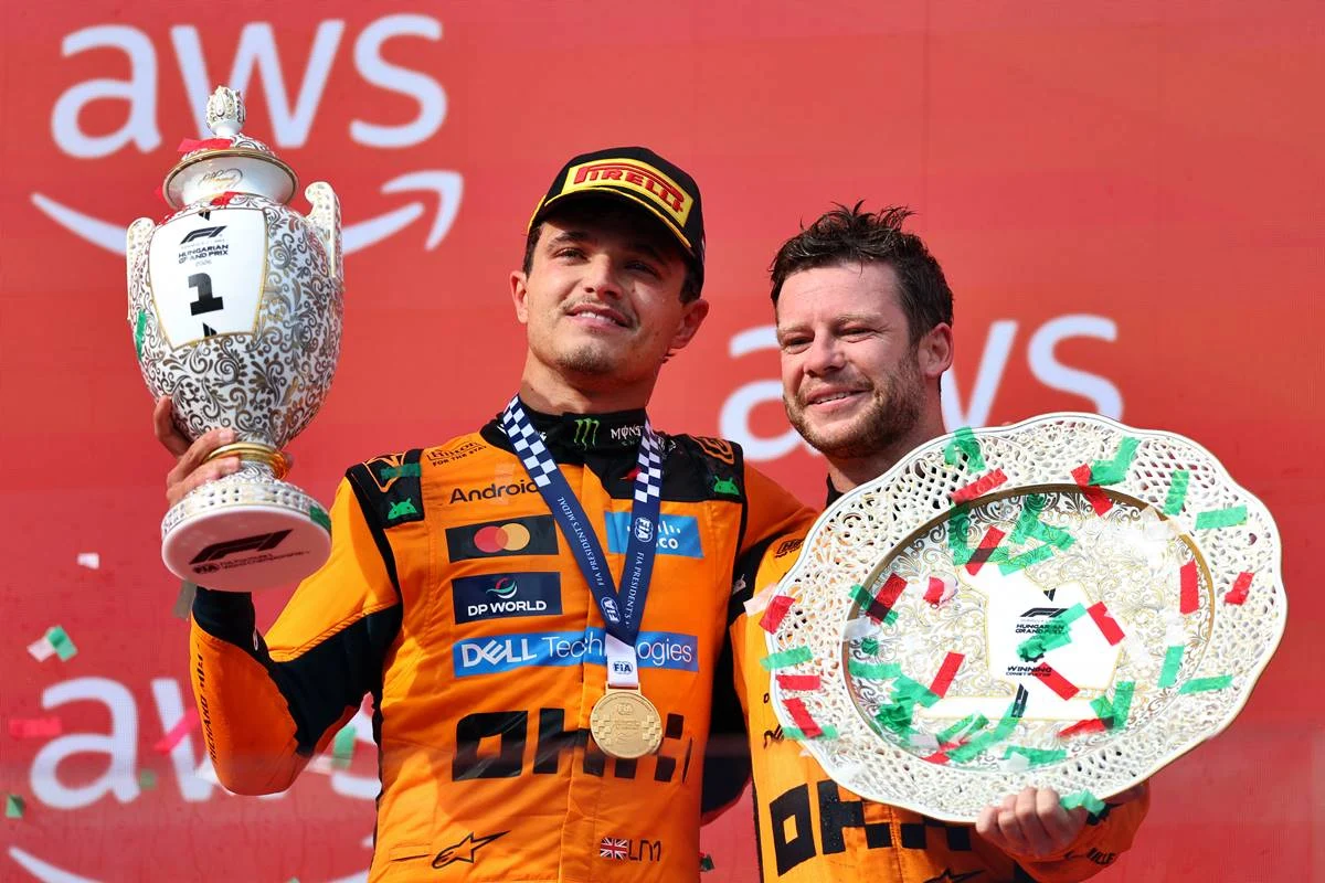 Lando Norris Hungria