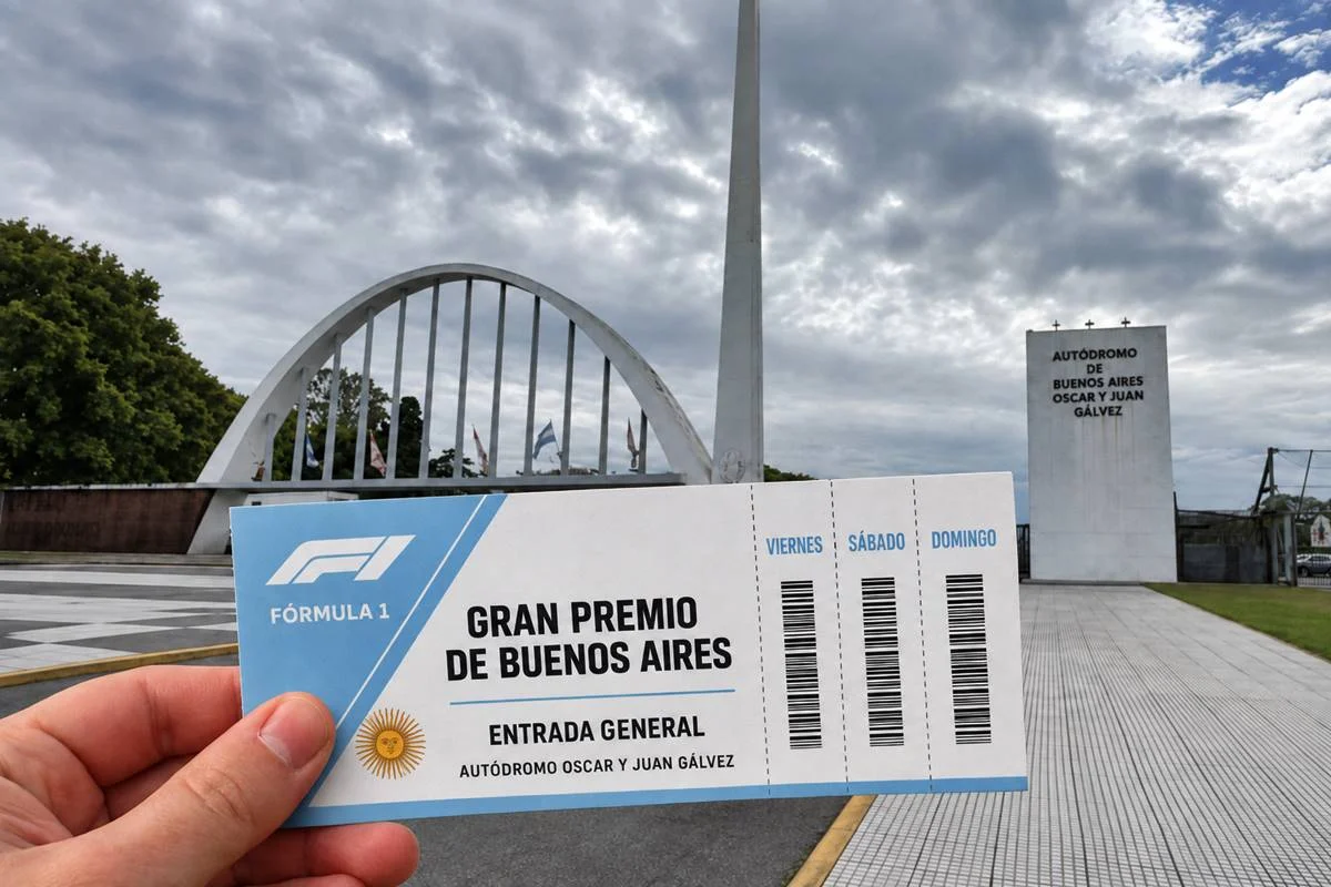 Ticket Gran Premio de Buenos Aires F1