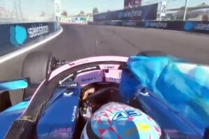 Franco Colapinto bandera argentina